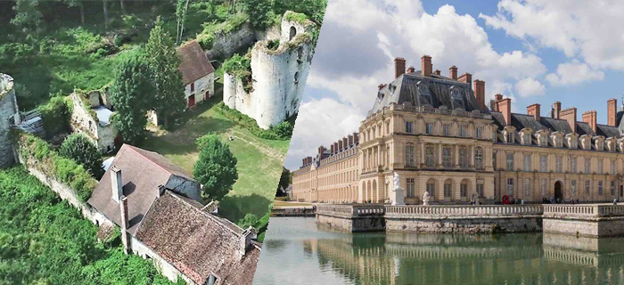 Aperçu d'un château et d'un 2e lieu touristique accessibles la ligne R... Plus d'informations dans l'article :)