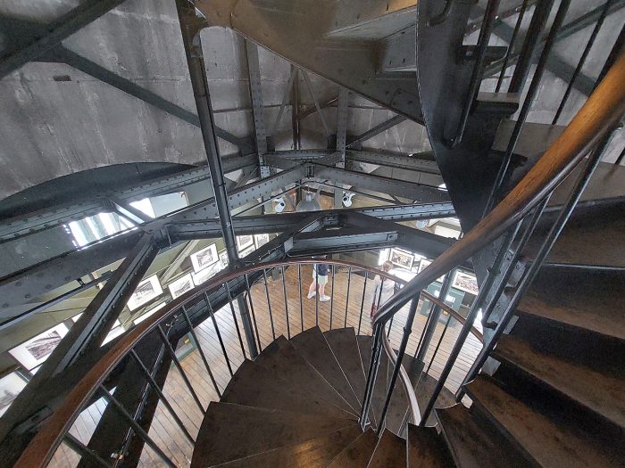 Vue depuis l'escalier de la Tour à Paris Gare de Lyon.