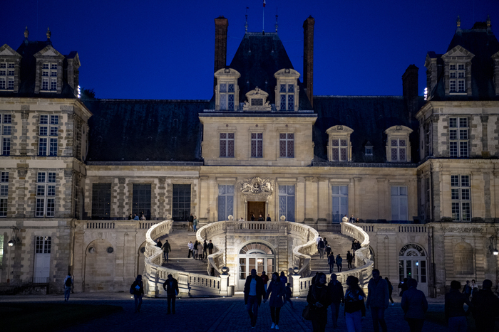 Pour illustrer la Nuit européenne des musées 2025, une photo du Château de Fontainebleau.